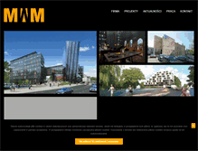Tablet Screenshot of mwmarchitekci.pl